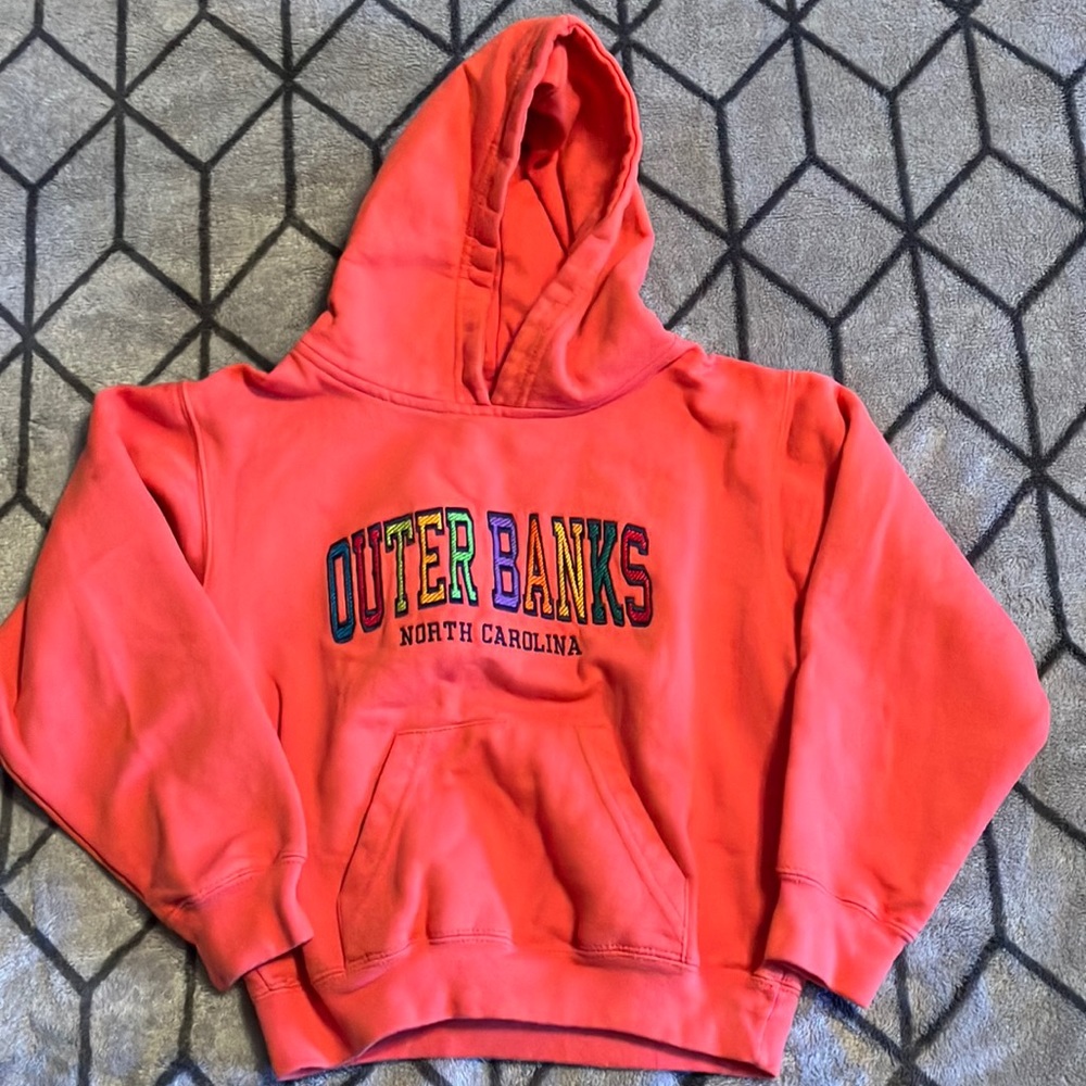 Kids orange hoodie